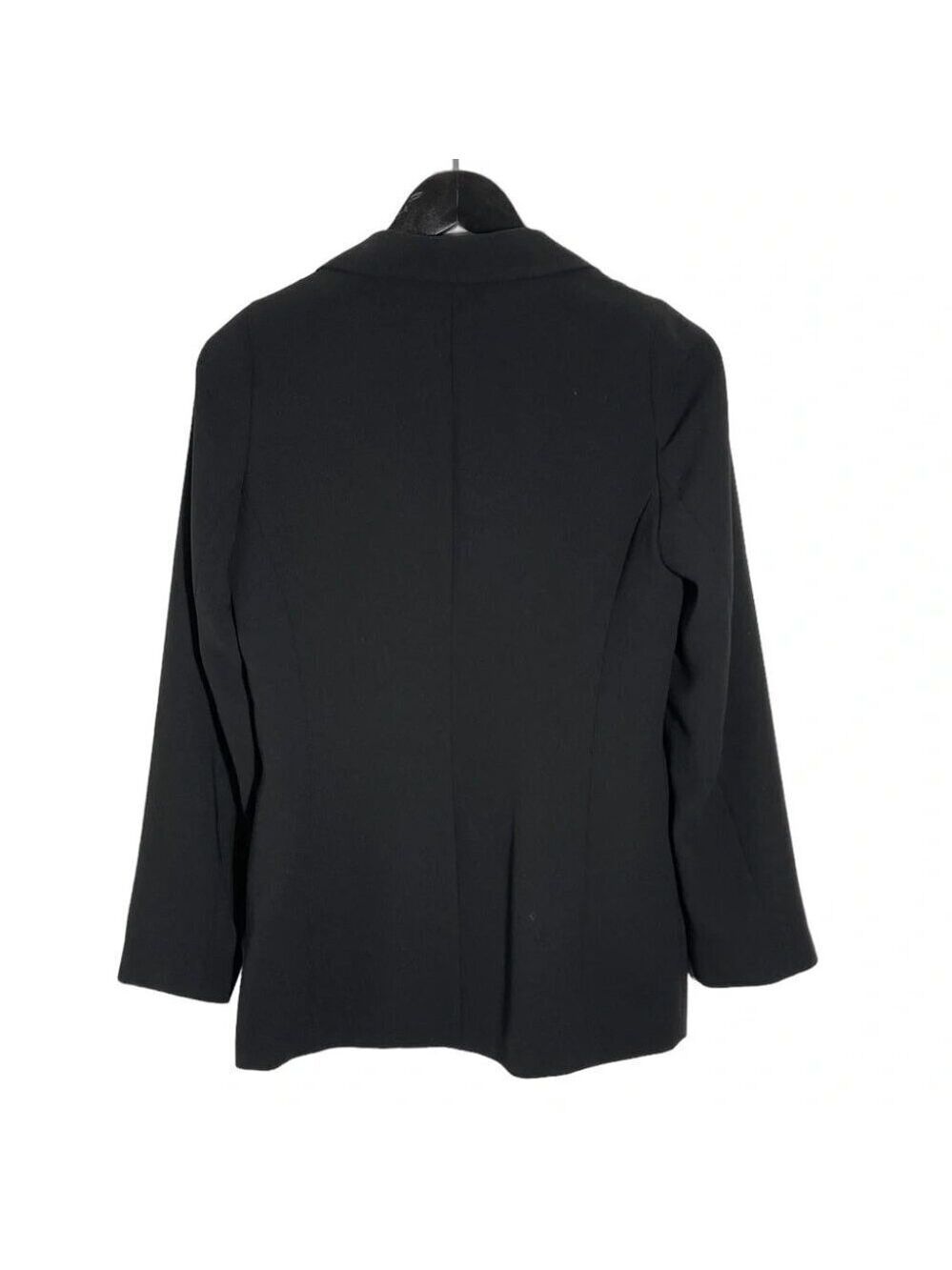 Vintage Studio Jax Black Blazer with Satin Trim size 4 - Picture 3 of 7